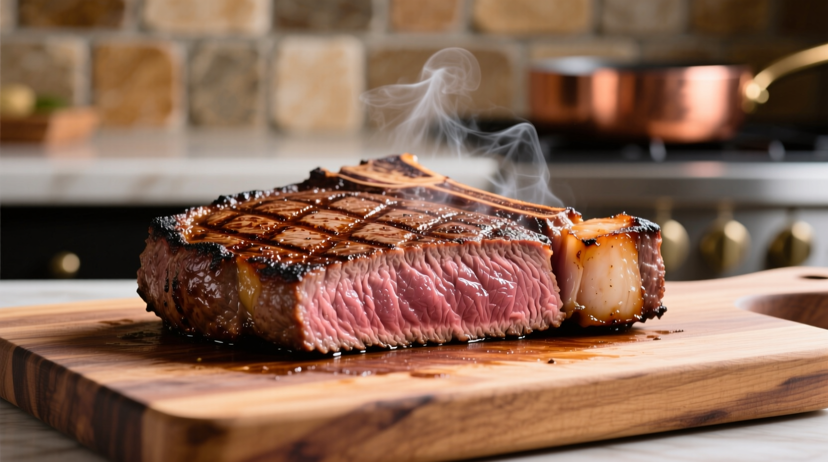 Perfectly grilled tri-tip with crust and pink interior