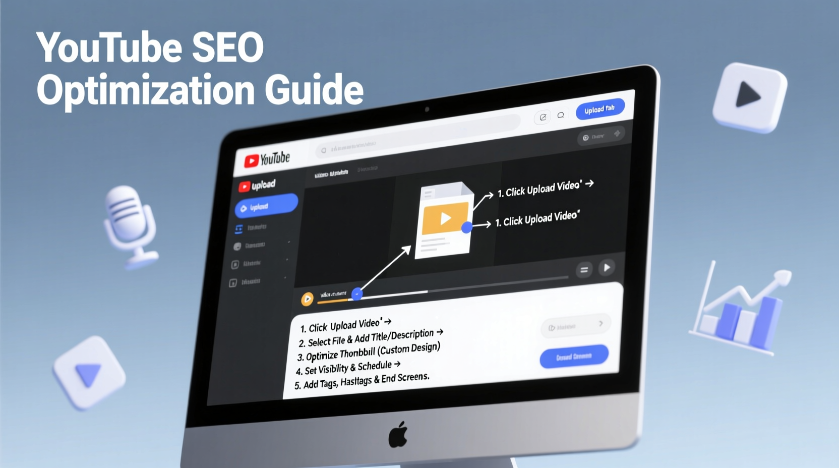 step by step guide how to upload and optimize your video on youtube for maximum reach