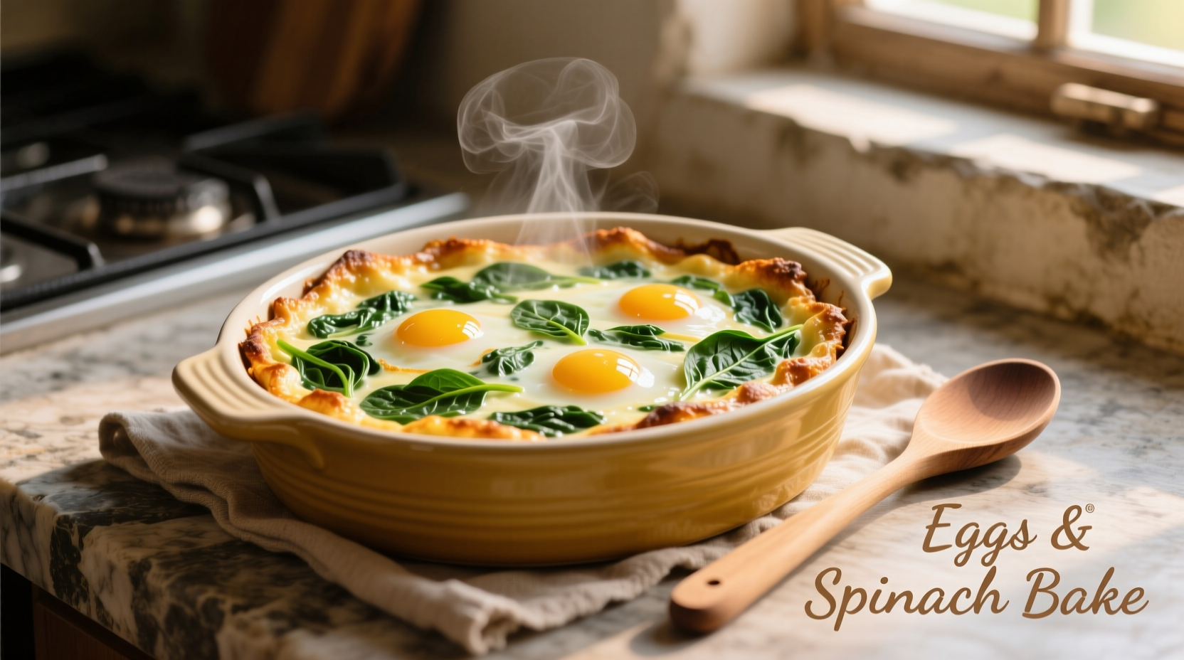 Perfect Eggs and Spinach Bake Recipe in 40 Minutes