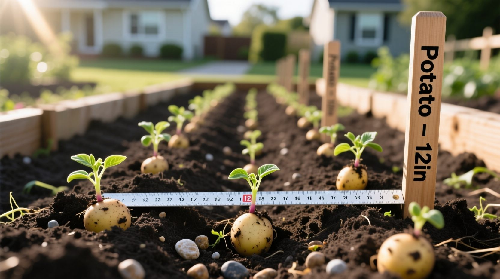 How Far Apart to Plant Potatoes: Spacing Guide for Best Yield