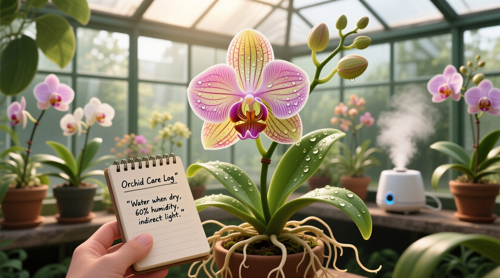 how to get an orchid to reflower