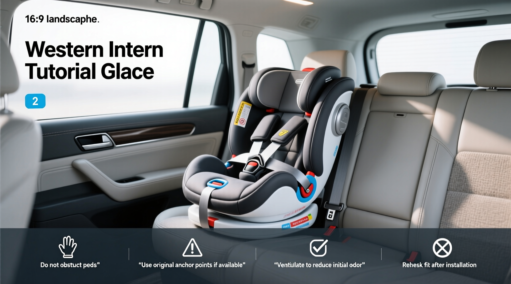 best seating in rv for child car seats