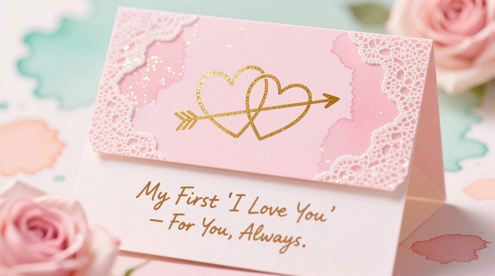 what to write on a first valentines day card