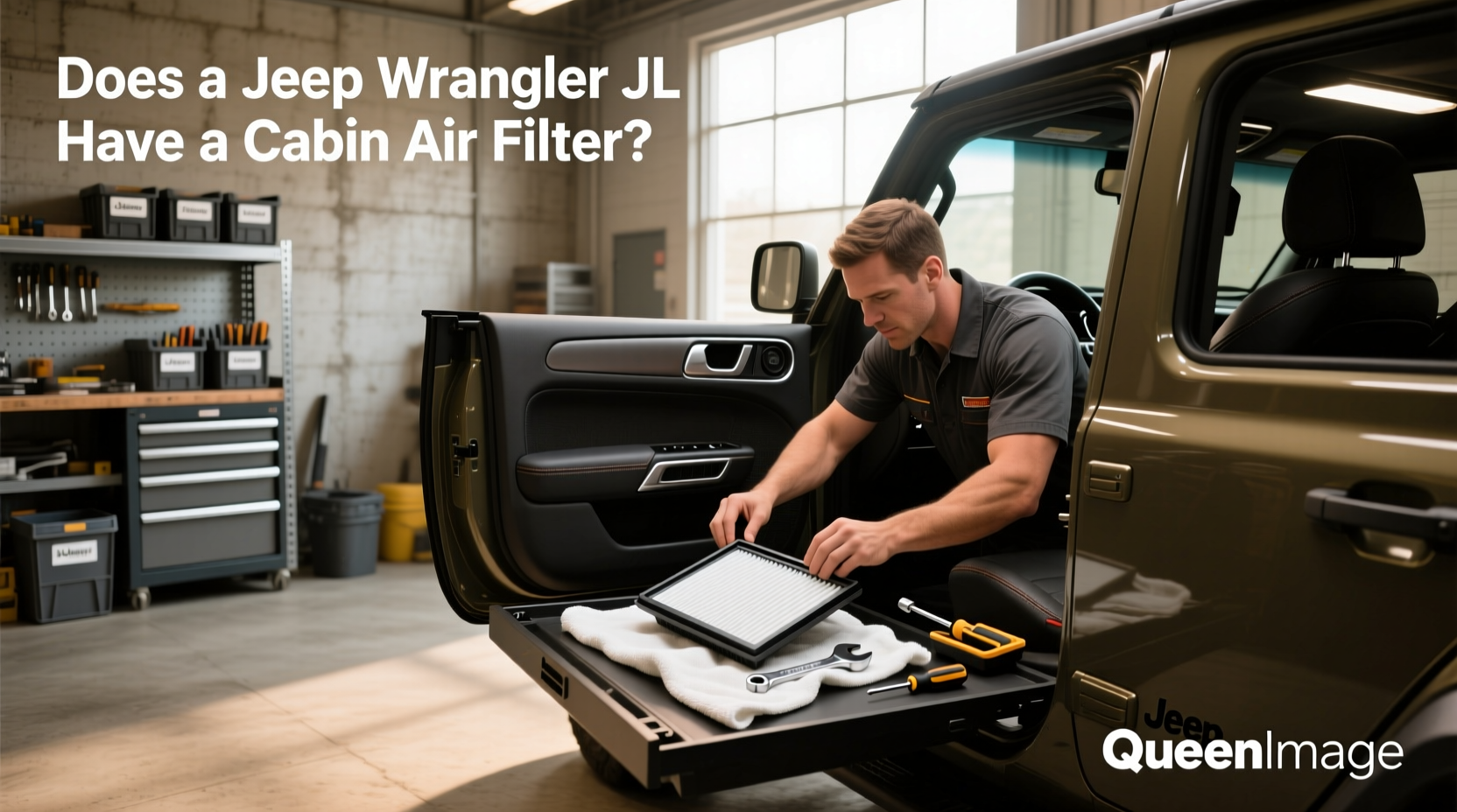 Cabin Air Filter Replacement Guide for Jeep Wrangler JL
