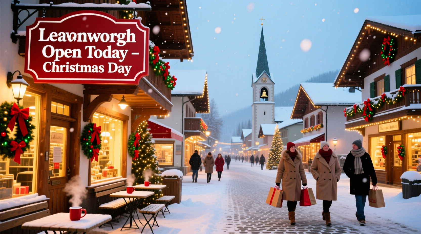 is leavenworth open on christmas day