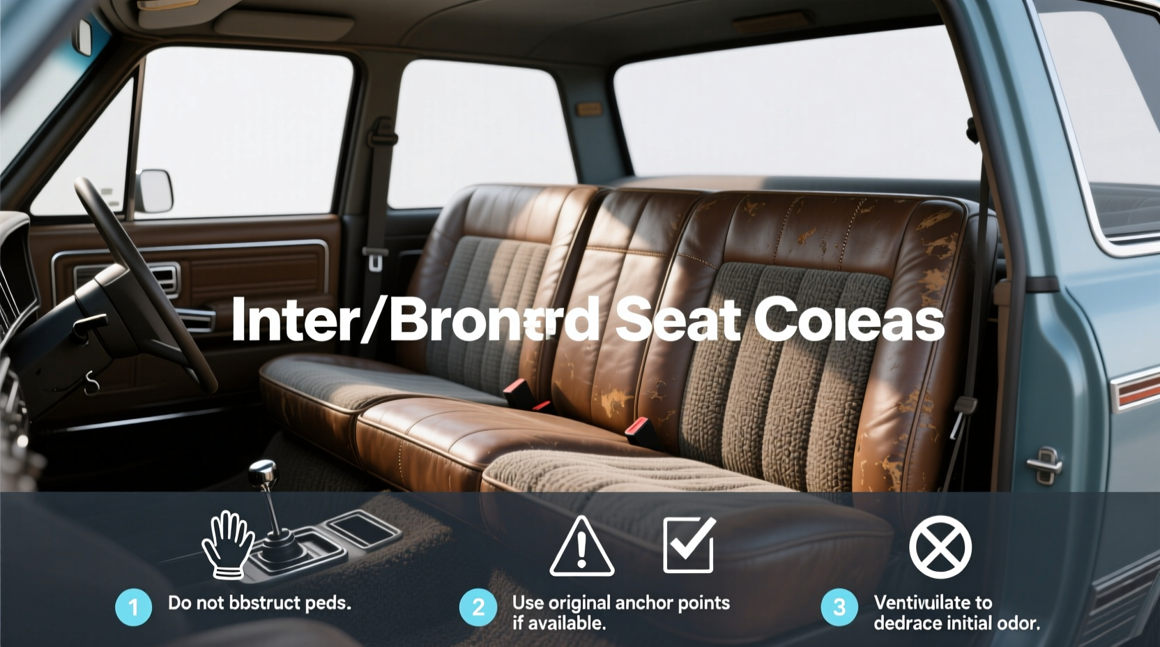 1991 ford bronco seat covers