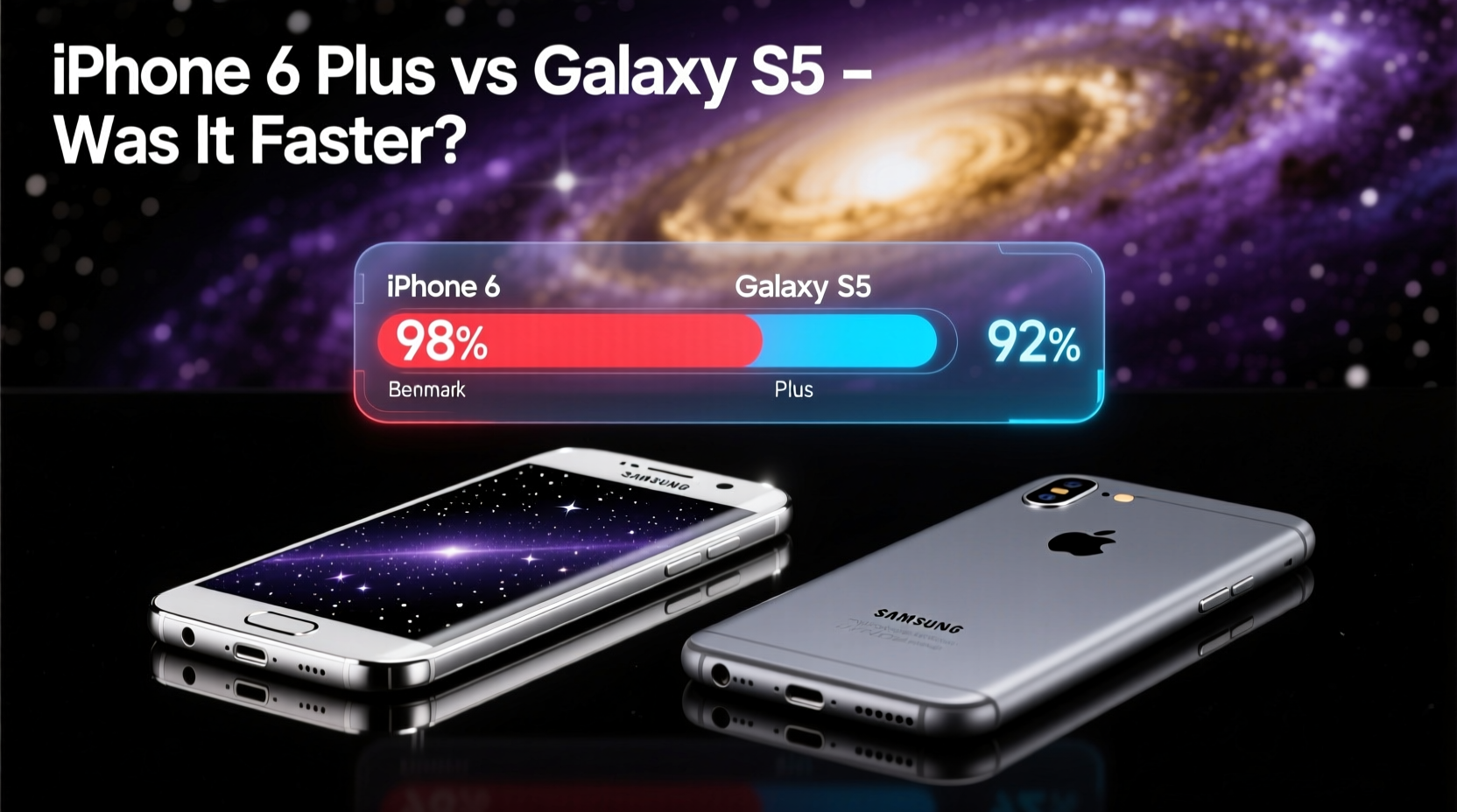 galaxy s5 vs iphone 6 plus was the iphone 6 really faster or is it just hype
