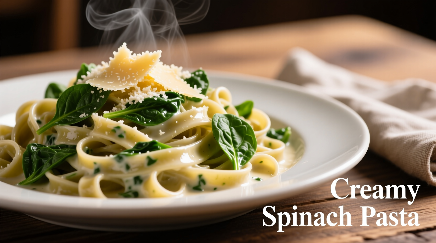Perfect Creamy Spinach Pasta Recipe in 25 Minutes