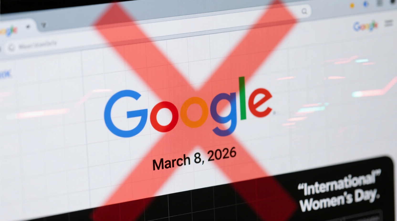 google removed international womens day