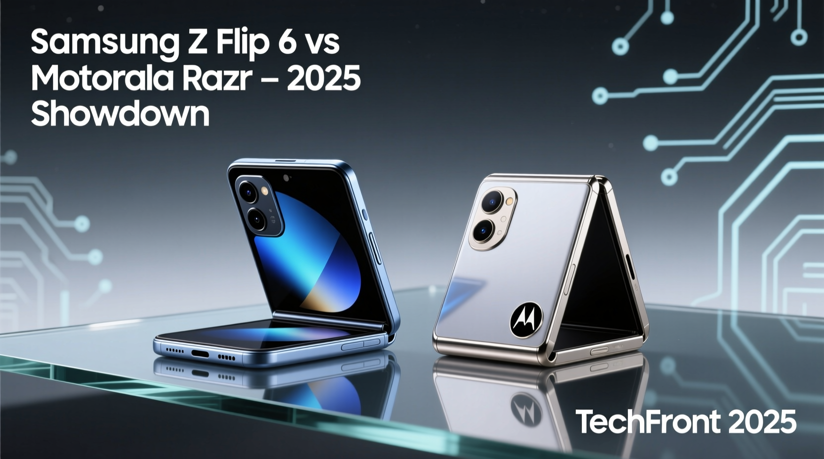 samsung z flip 6 vs motorola razr is it even a competition in 2025