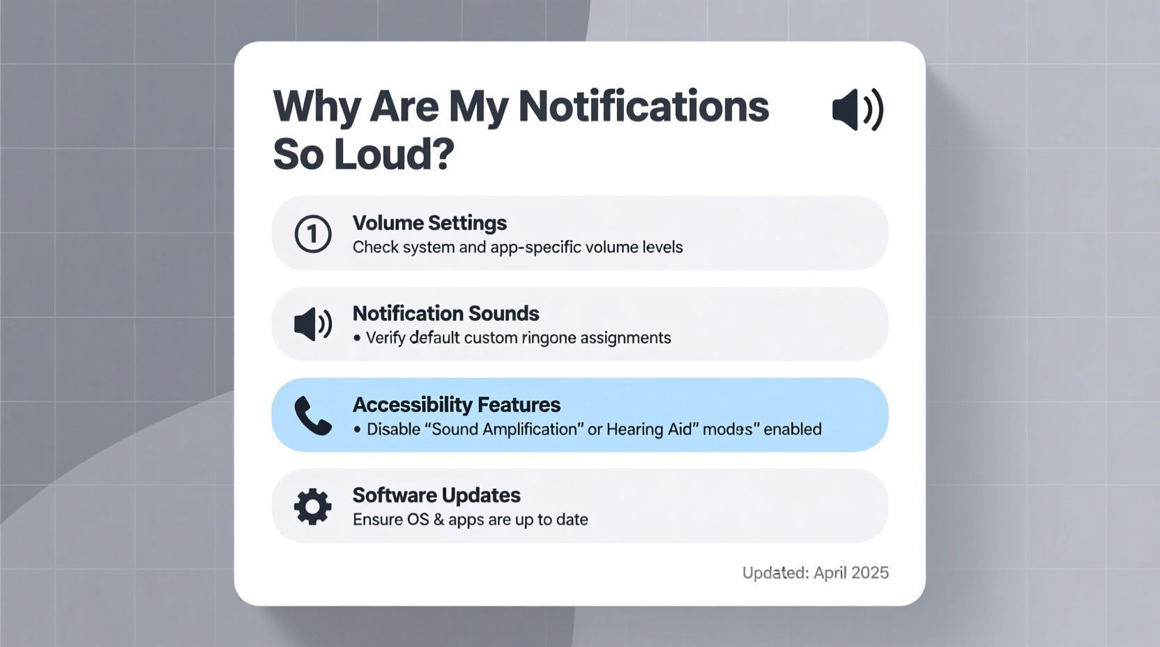 why are my notifications so loud troubleshooting guide