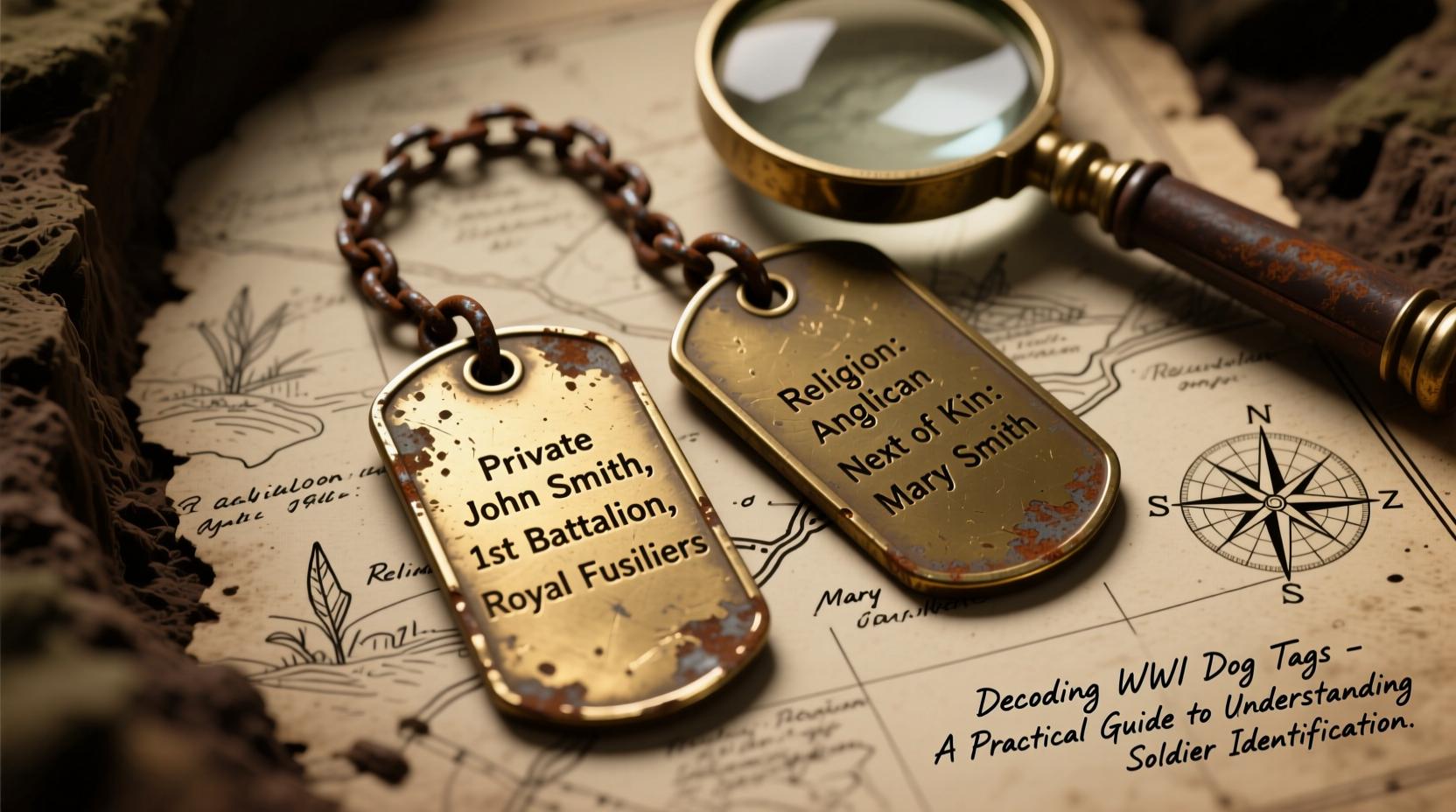 decoding wwi dog tags a practical guide to understanding soldier identification