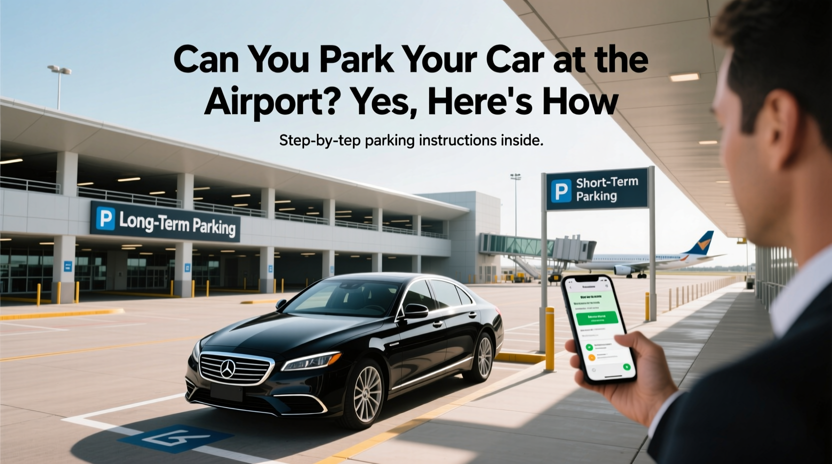 can you park your car at the airport