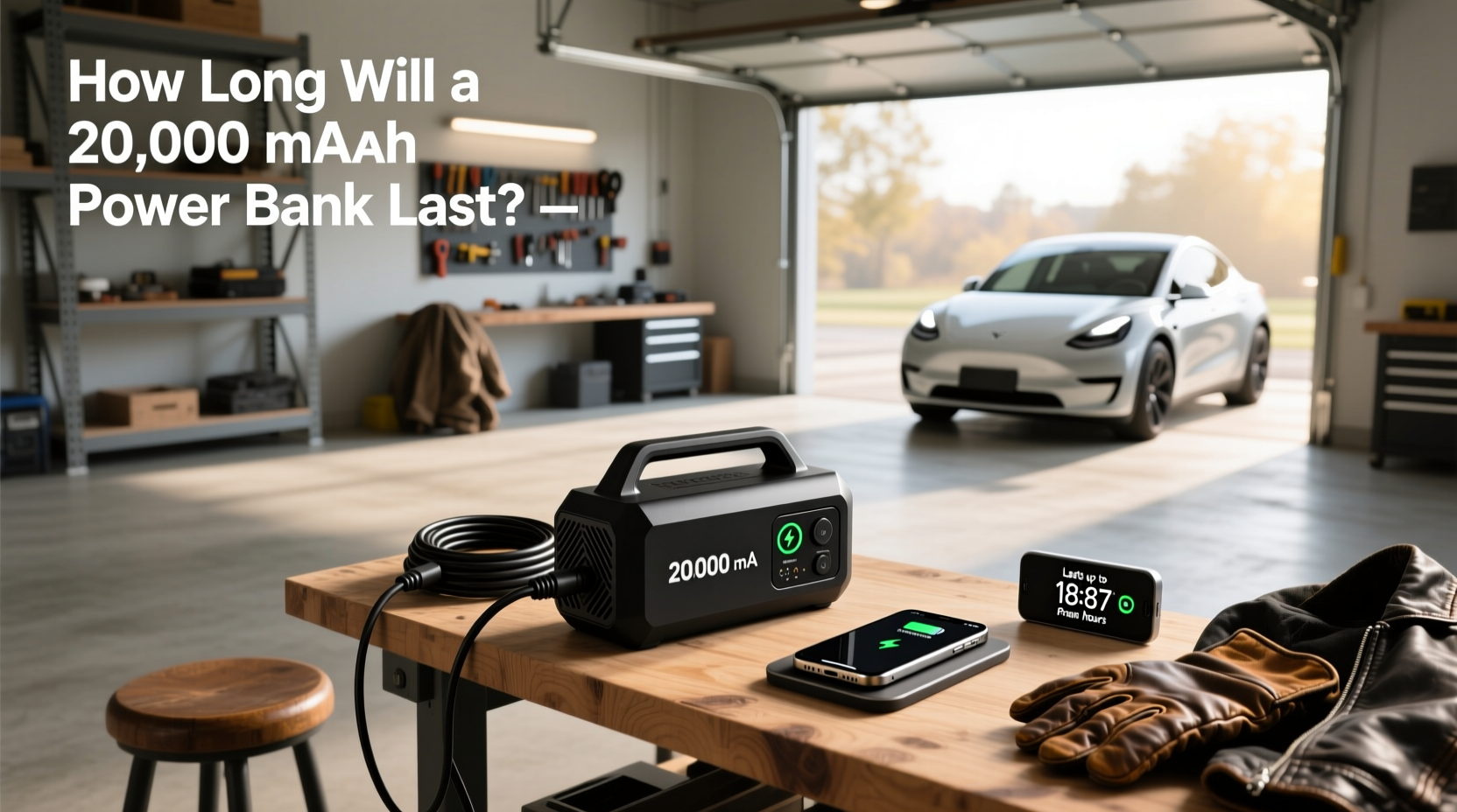 20000 mah car jump starter,How long will a 20,000 mAh power bank last? buying guide