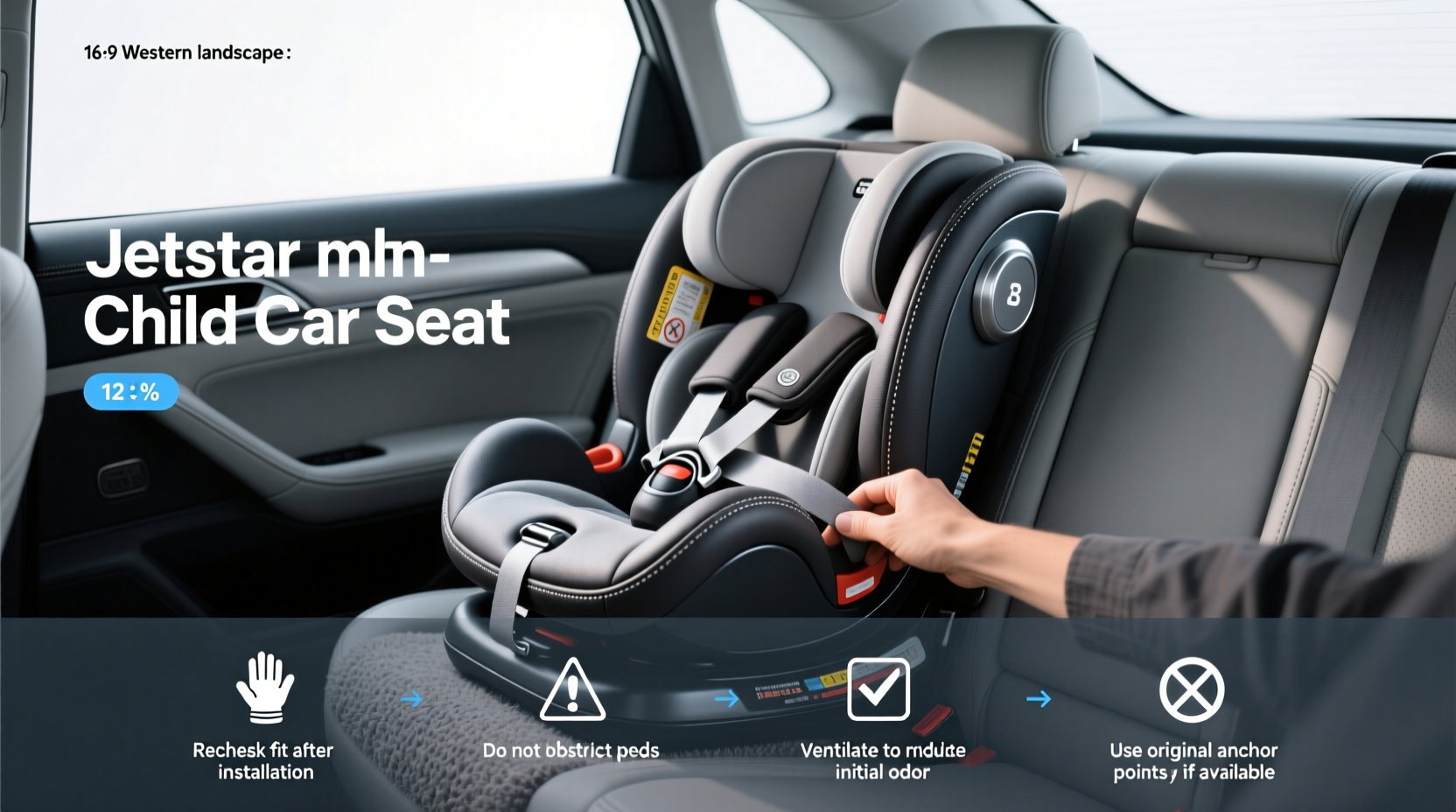 child car seat jetstar baggage