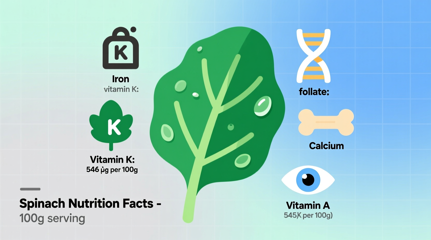 spinach nutrition facts