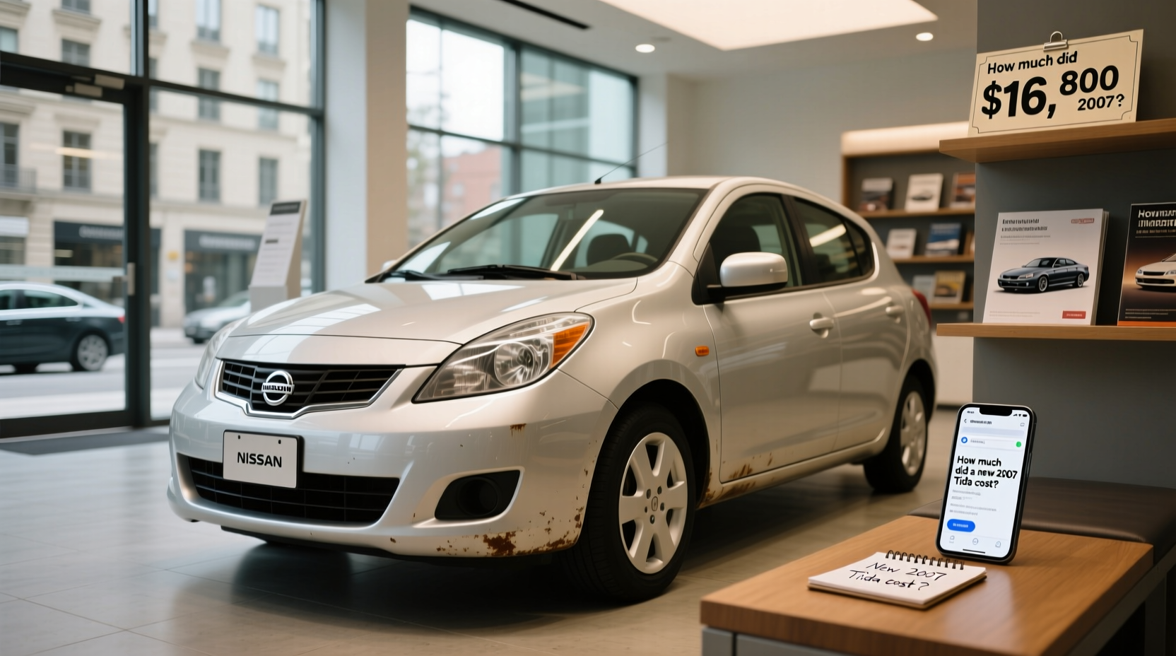 How much did a new 2007 Tiida cost? buying guide