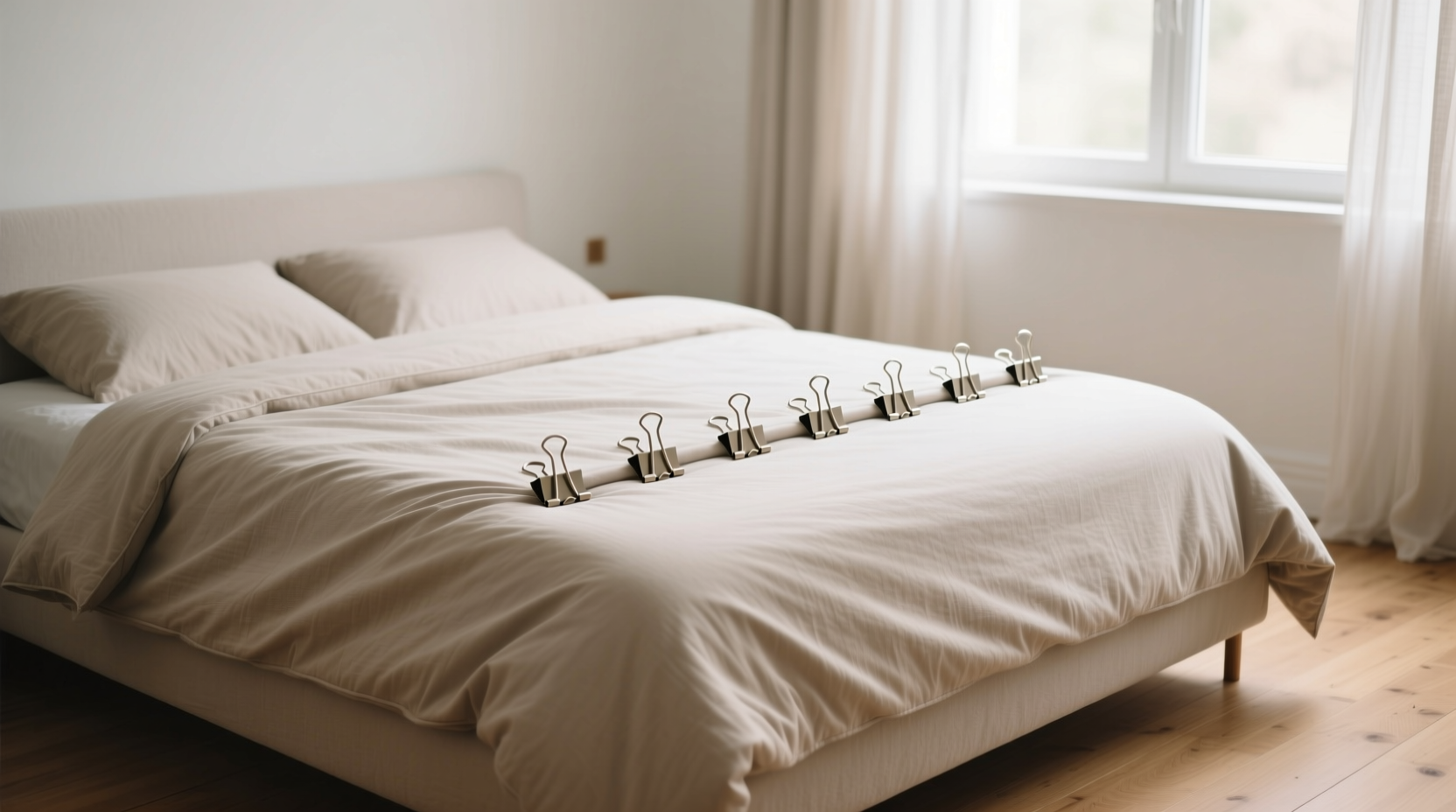 binder clips duvet cover painless comforter coverin