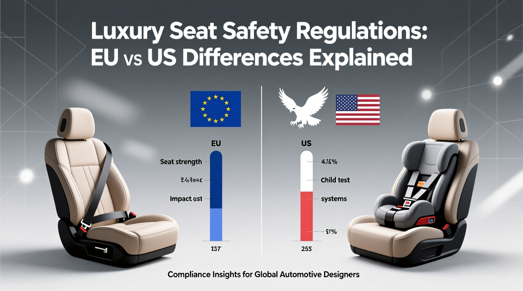 Luxury Seat Safety Regulations: EU vs US Differences Explained