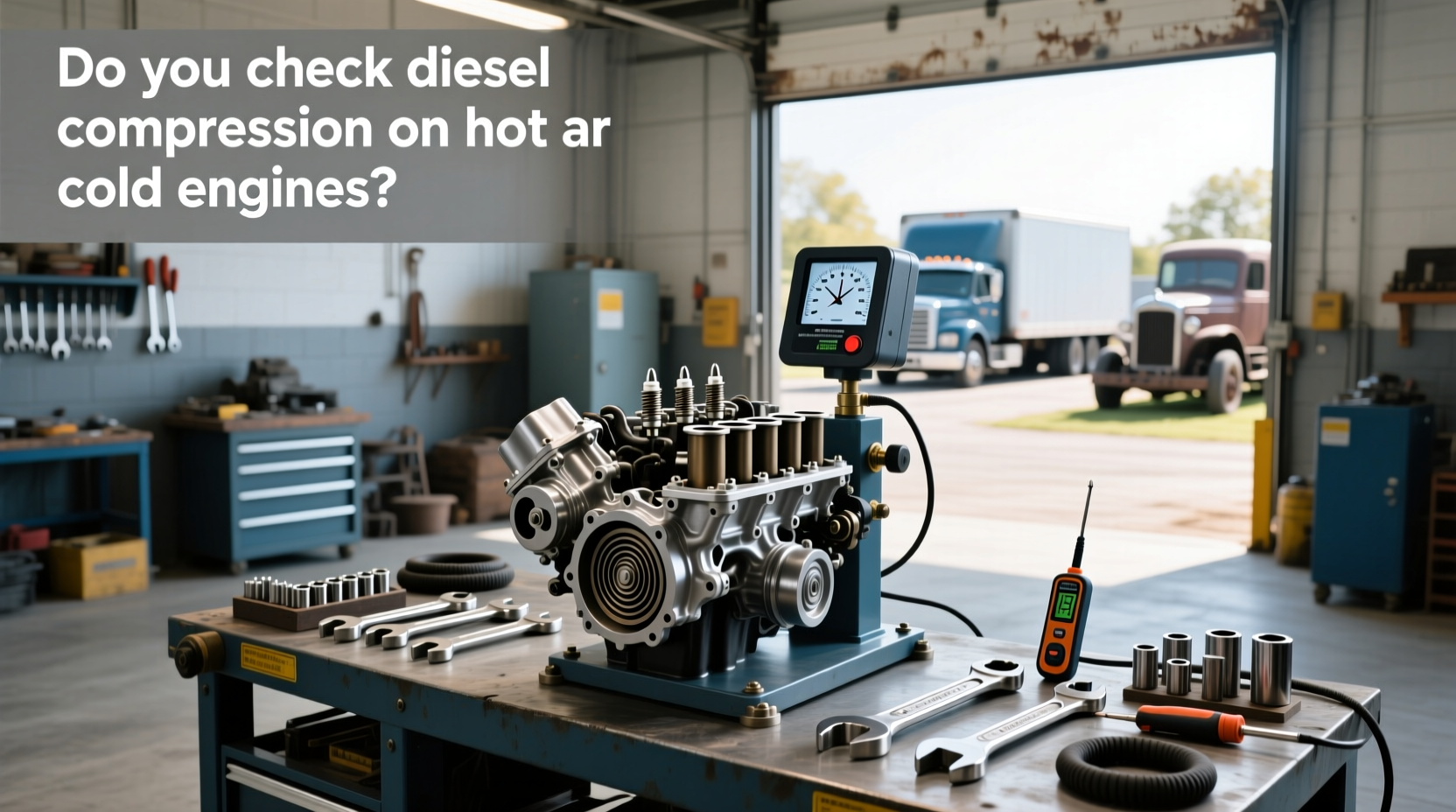 How to choose diesel engine compression tester,Do you check diesel compression on hot or cold engines?