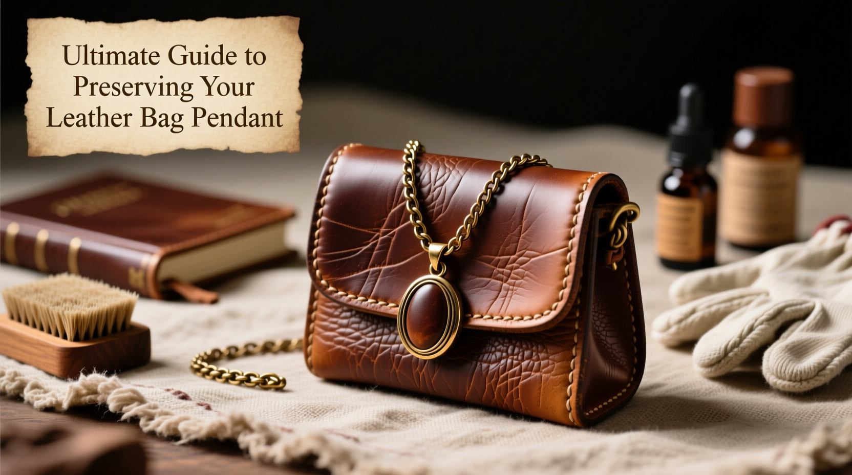 ultimate guide to preserving and caring for your leather bag pendant for lasting beauty