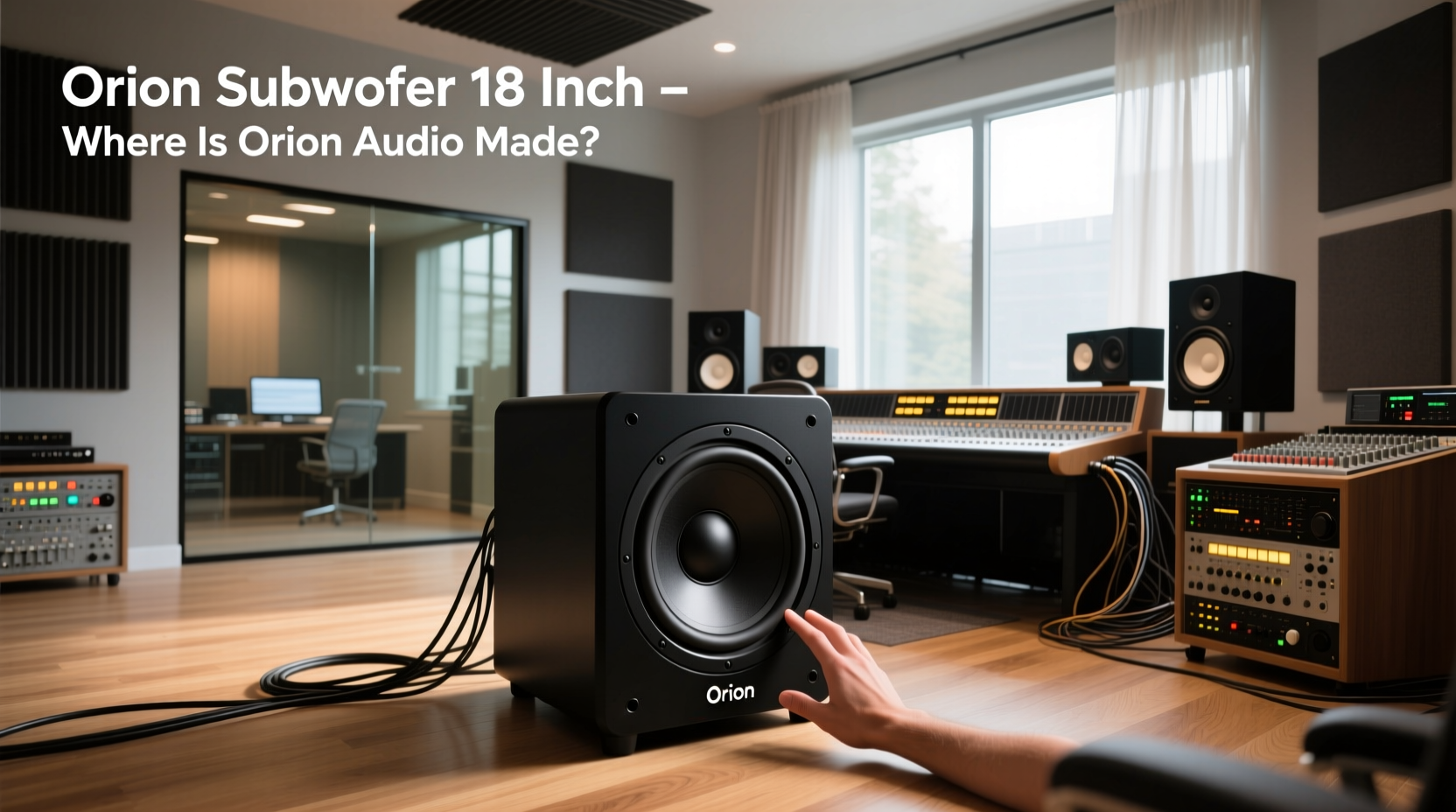 18 inch orion subwoofer power vs. practicality
