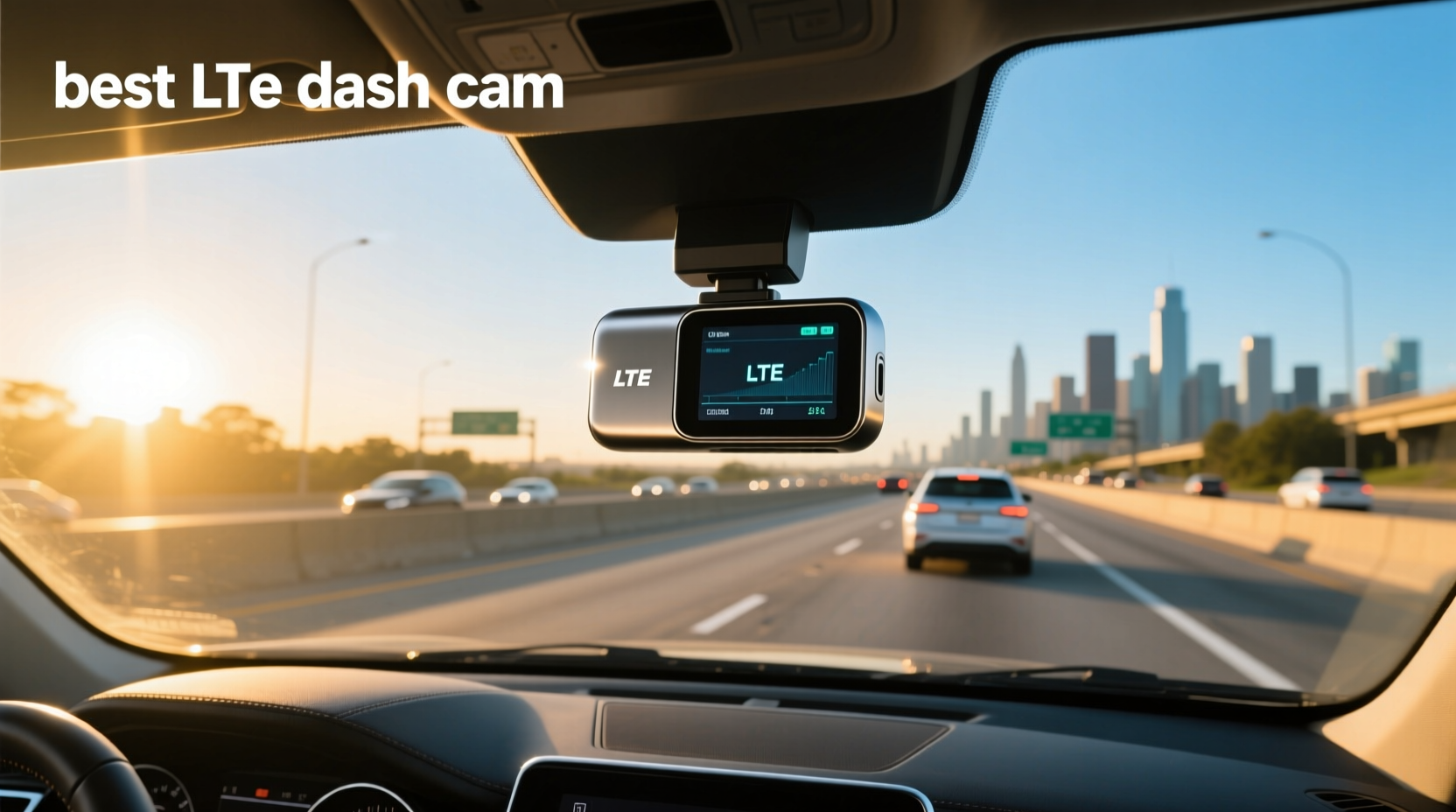 What makes the best LTE dash cam for real-time monitoring and security?