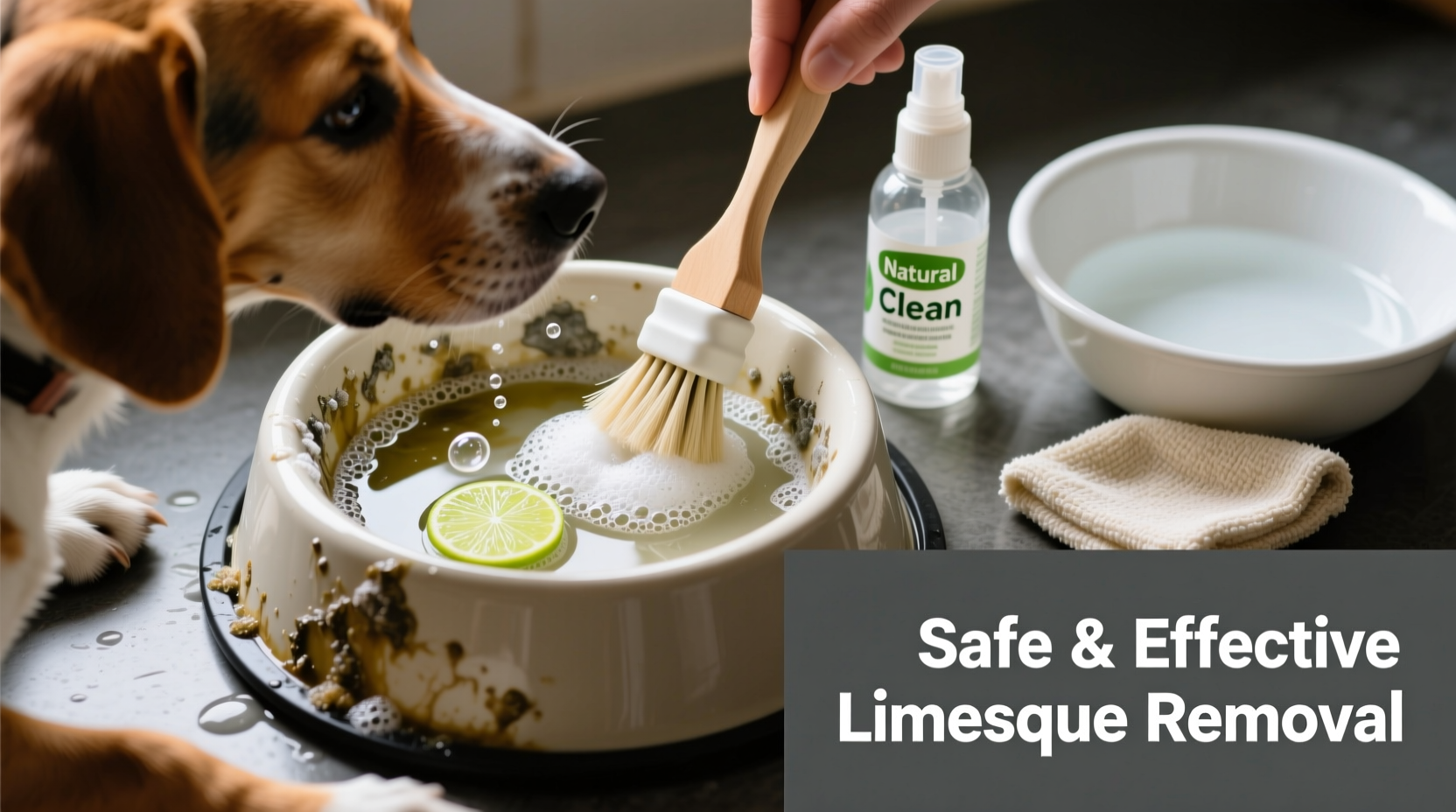 effective methods to safely remove limescale from your dogs water bowl