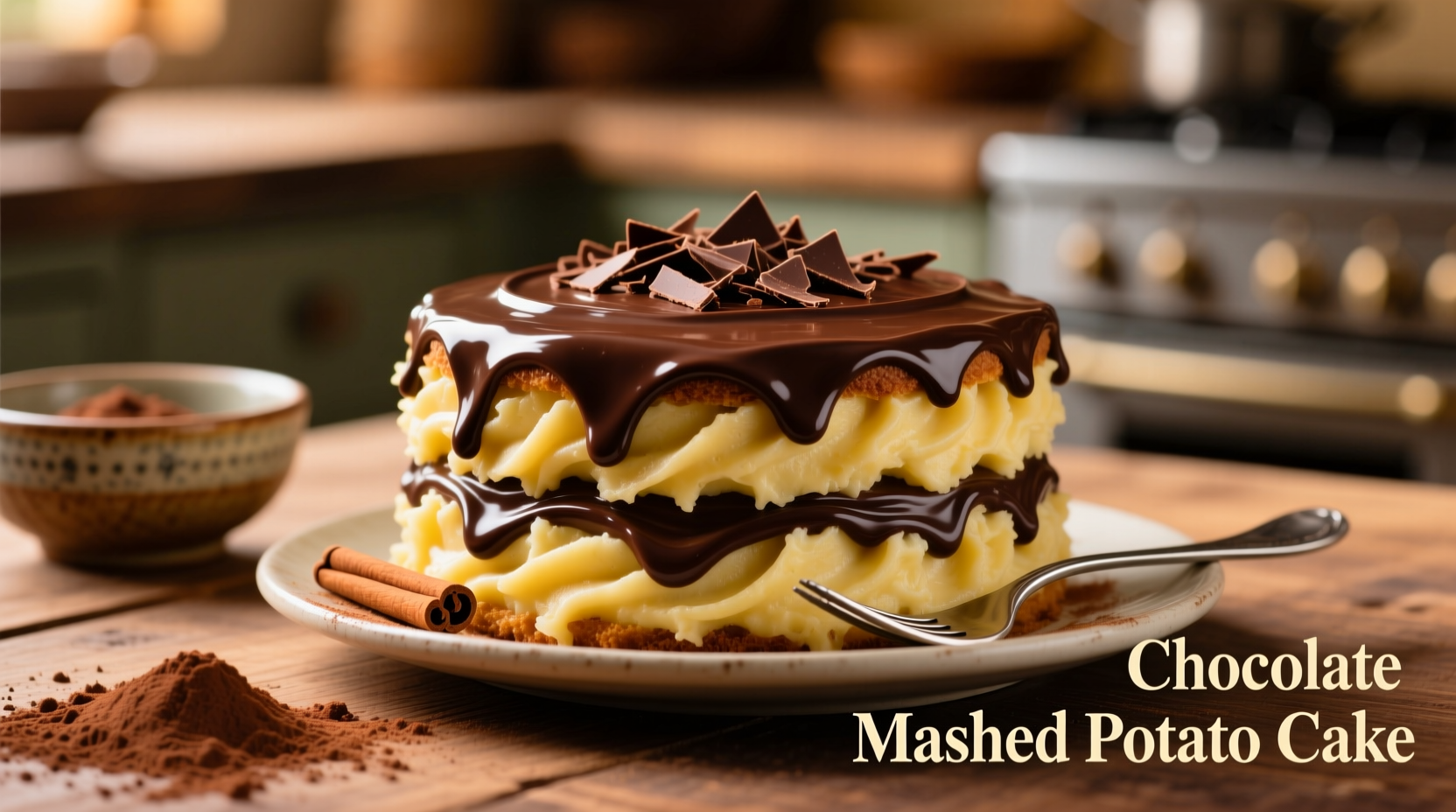 Chocolate Mashed Potato Cake: Secret to Moist Perfection