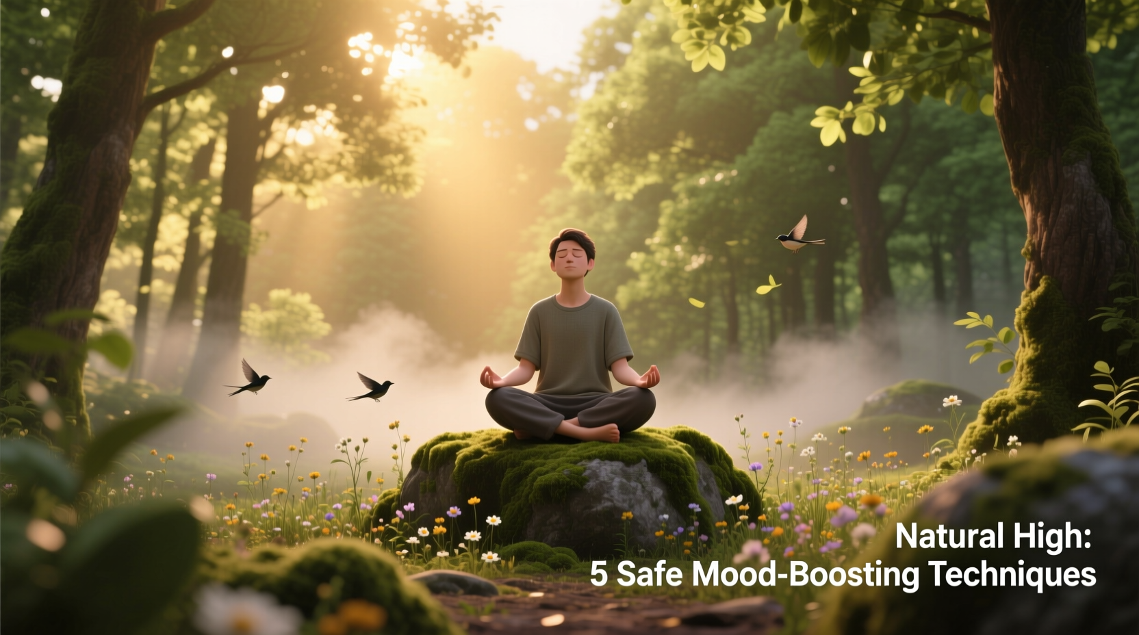effective techniques to experience a natural high and boost your mood safely