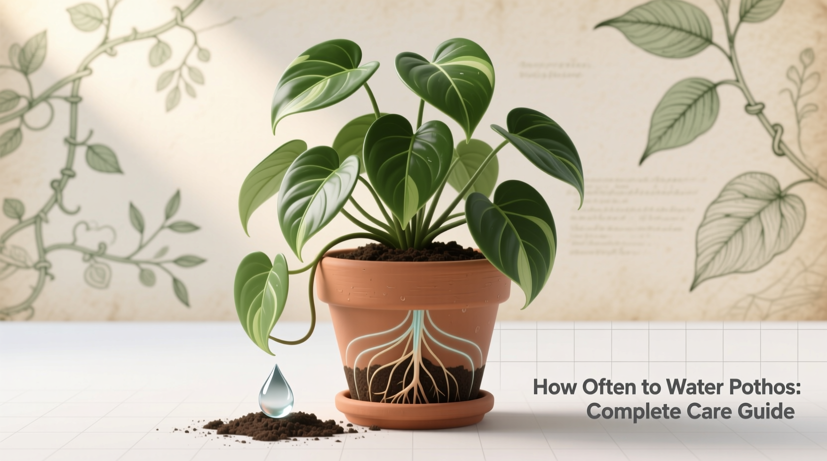 how often should you water pothos