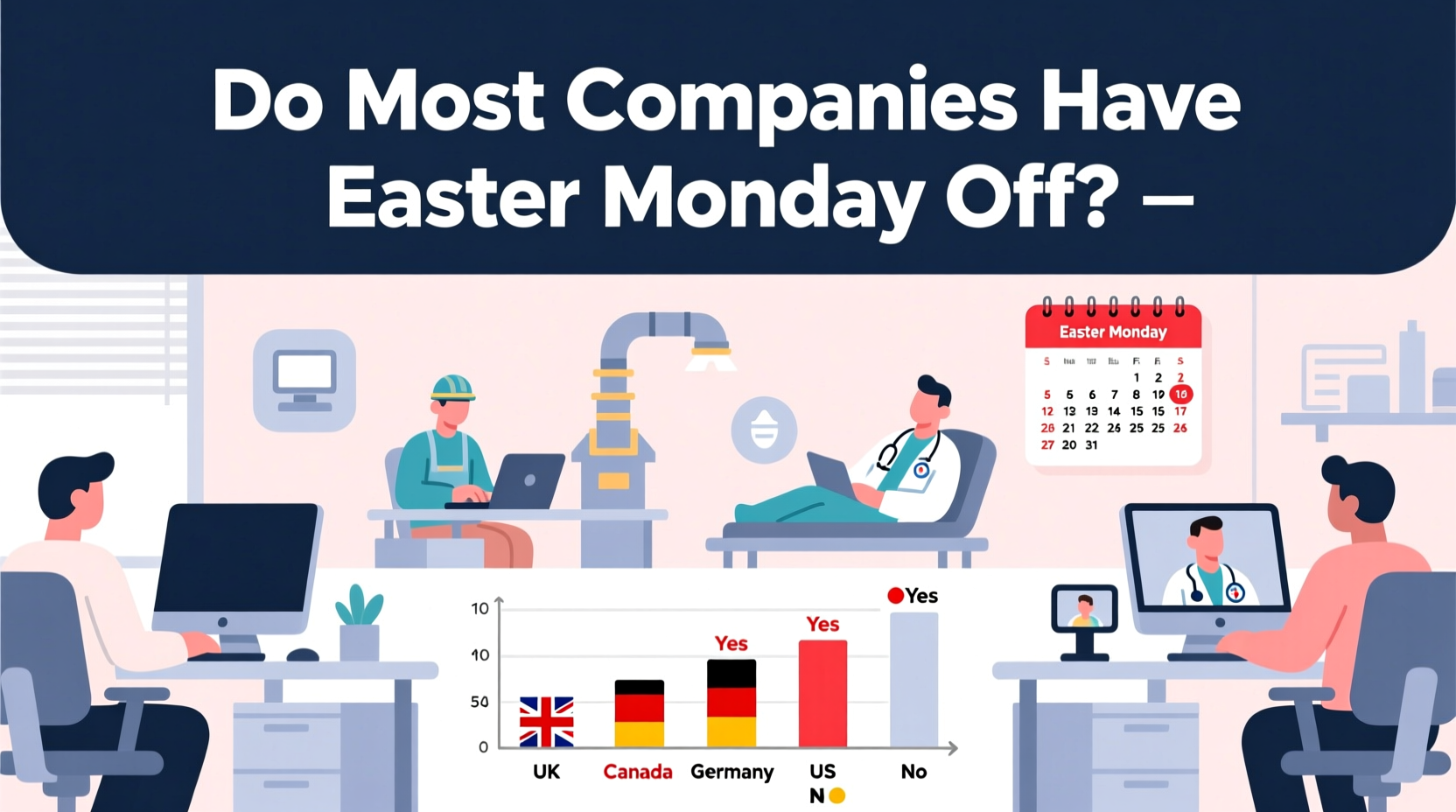 do most companies have easter monday off