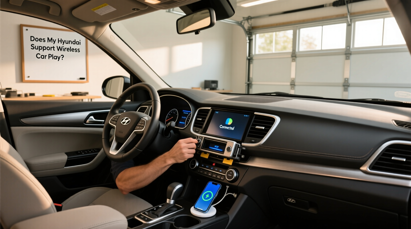 2 din for santa fe wireless carplay guide