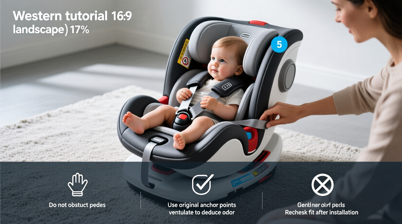 17 inch wide car seat