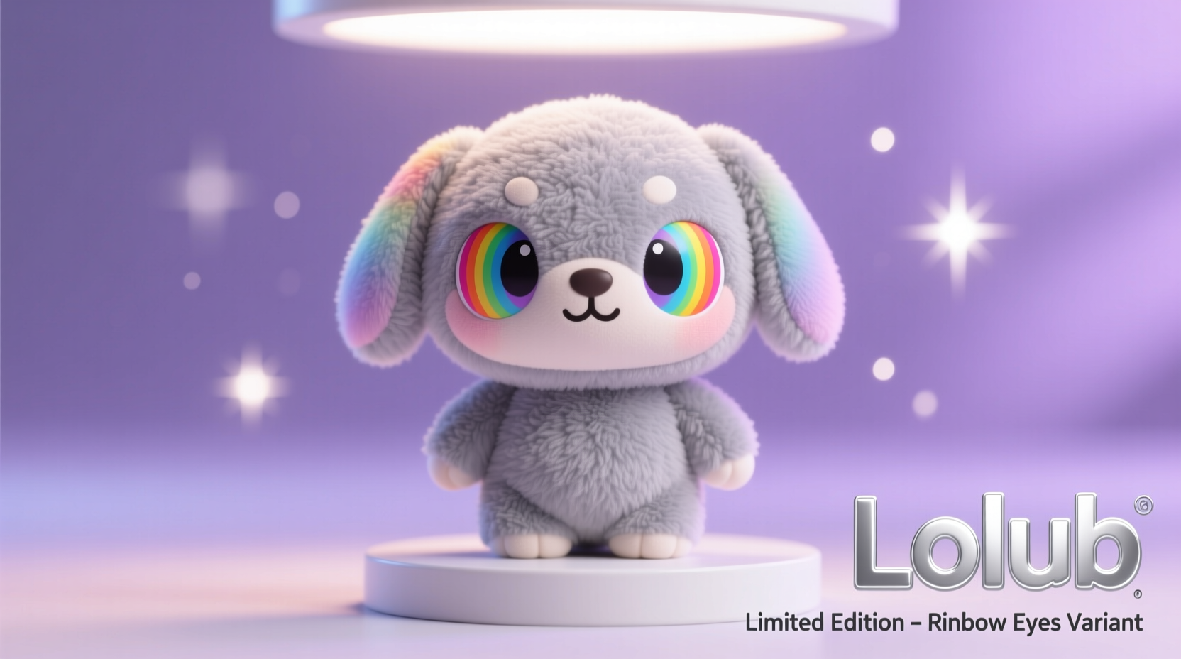 is the grey labubu with rainbow eyes rare