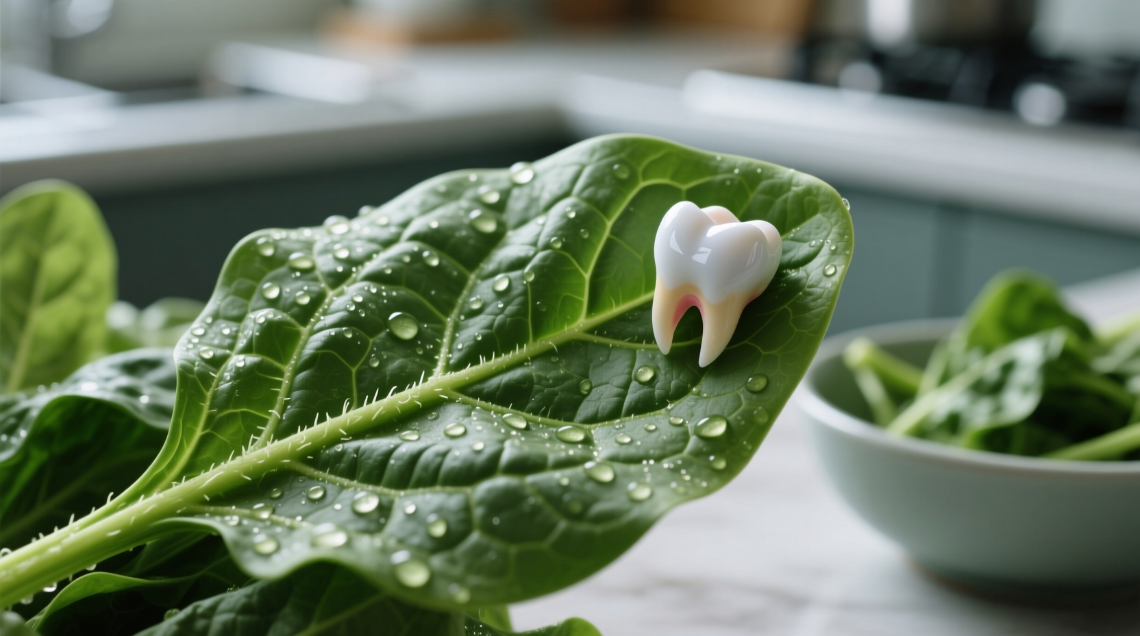 Why Spinach Makes Your Teeth Feel Weird: The Science Explained