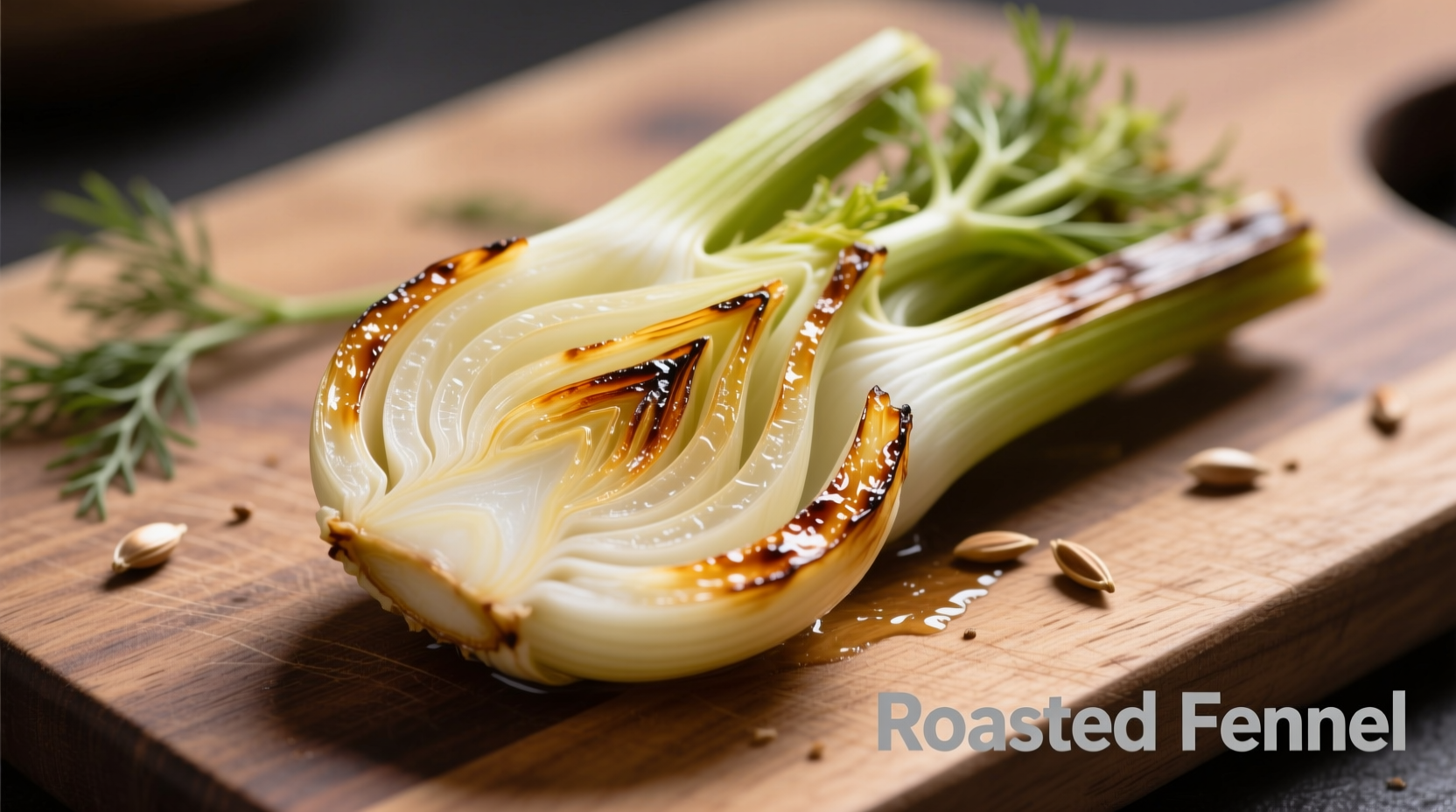 Frische Fenchelknolle zum Rösten