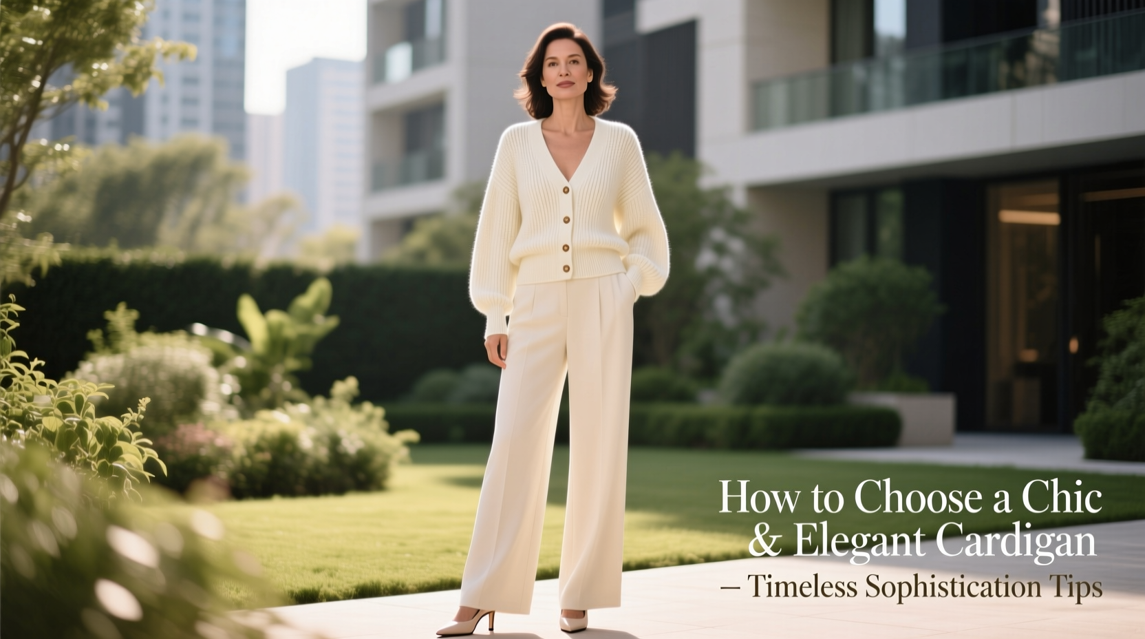 how to choose a chic and elegant cardigan style tips for timeless sophistication