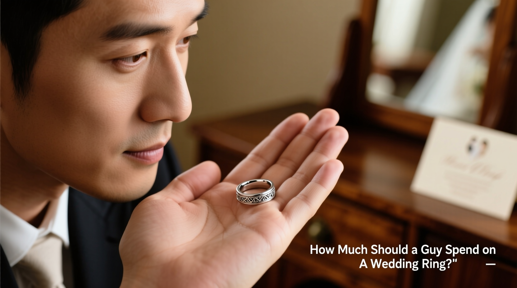 how much should a guy spend on a wedding ring