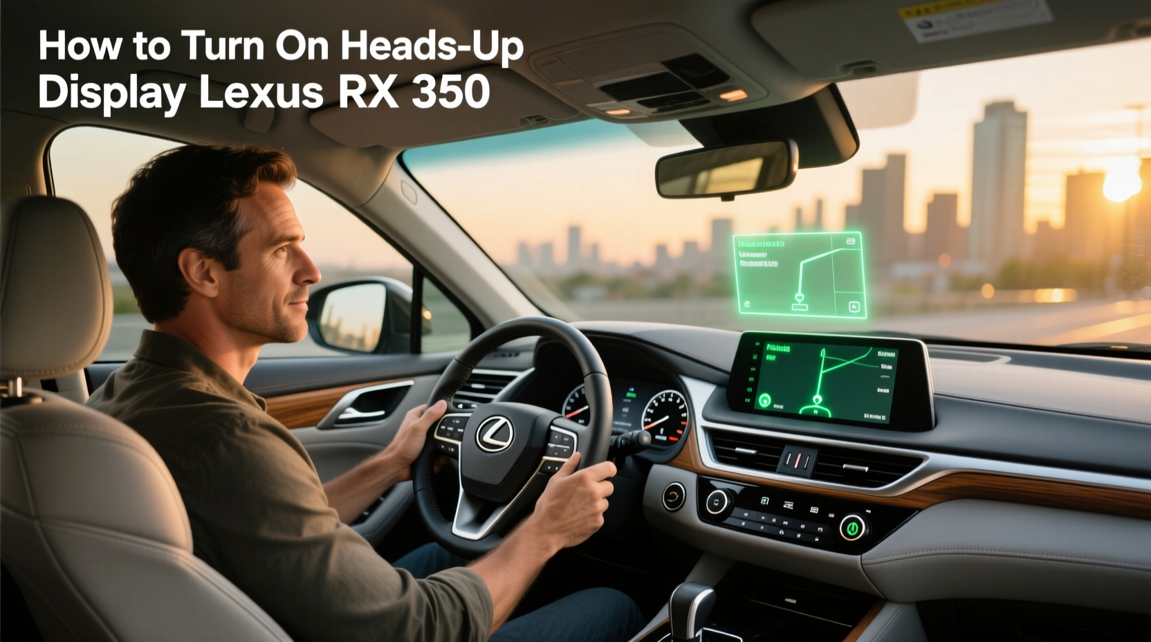 How to Turn On Heads Up Display Lexus RX 350: Step-by-Step Guide