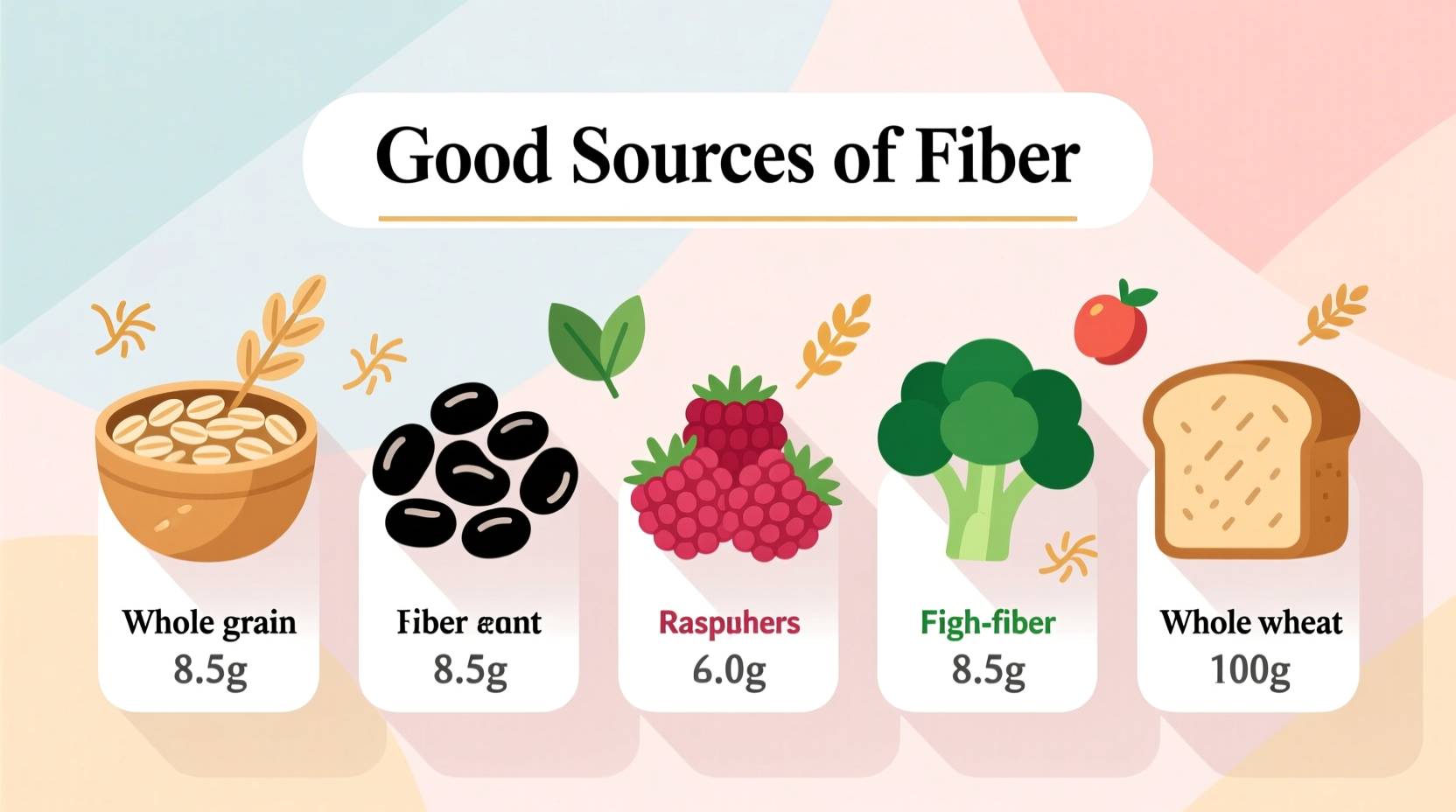 what foods are a good source of fiber