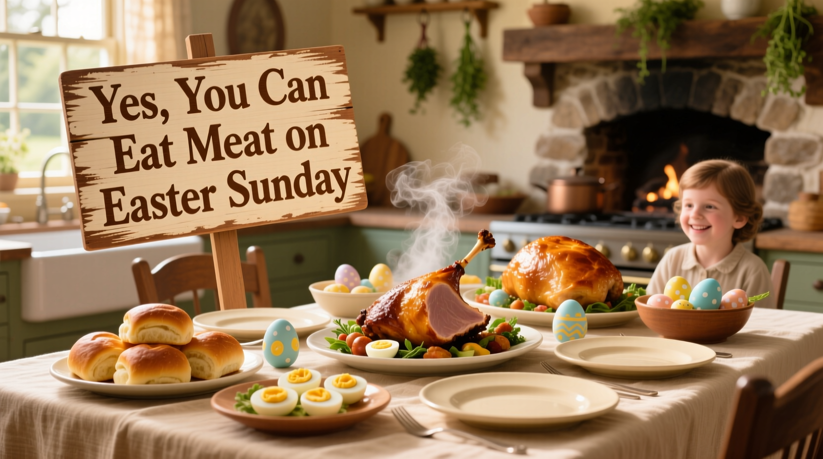 can you eat meat on easter