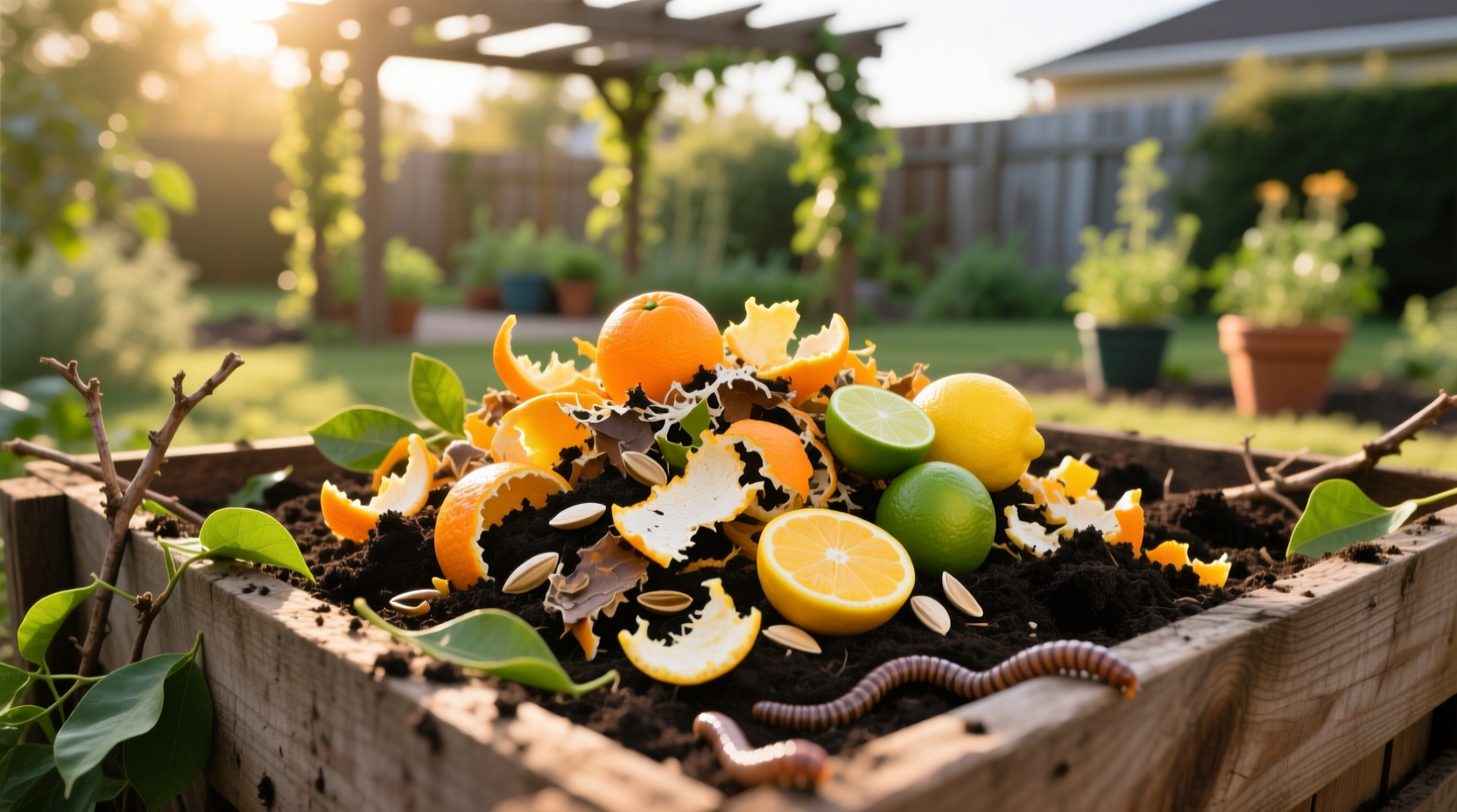 composting citrus