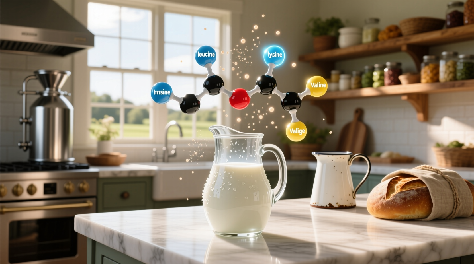 amino acids in milk complete protein guide