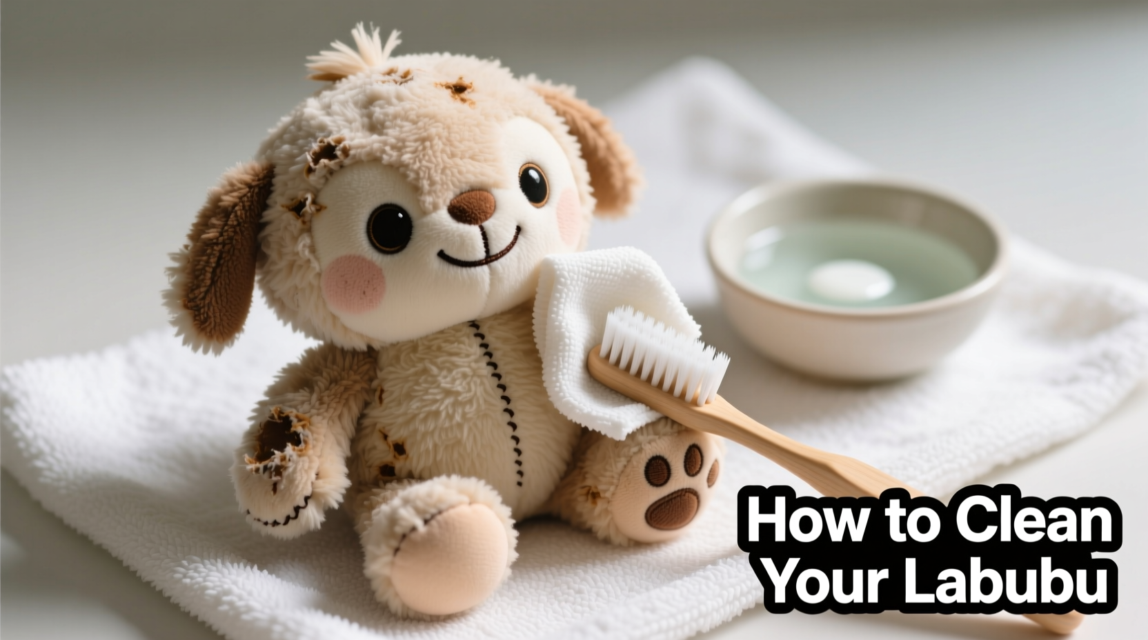 how do you clean a labubu