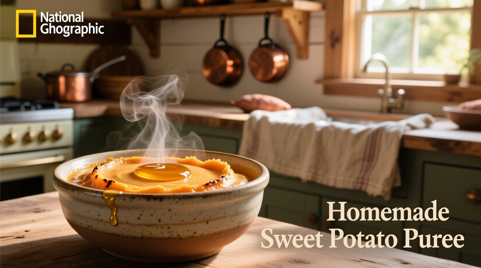 sweet potato puree