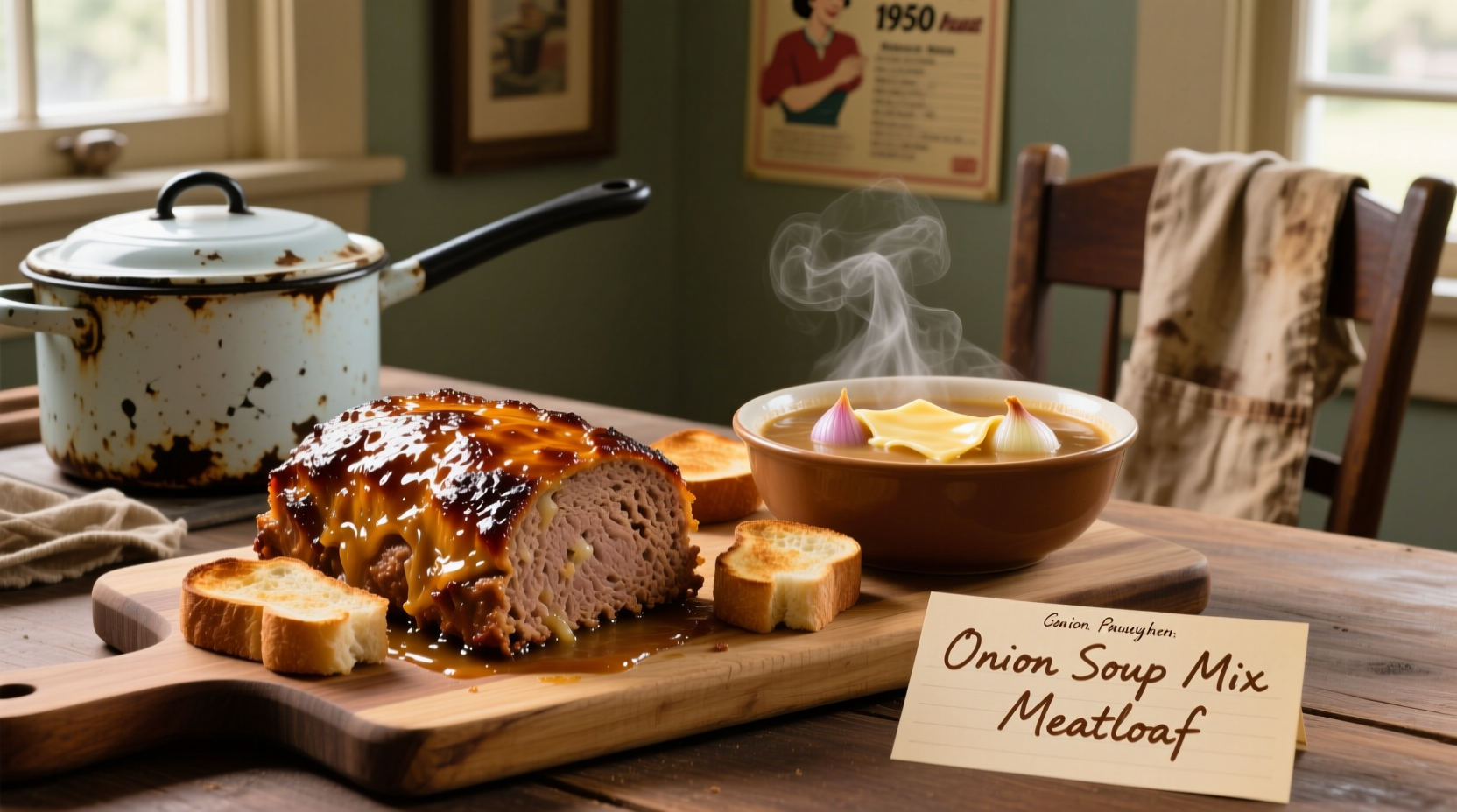 Perfect Onion Soup Mix Meatloaf Recipe in 60 Minutes