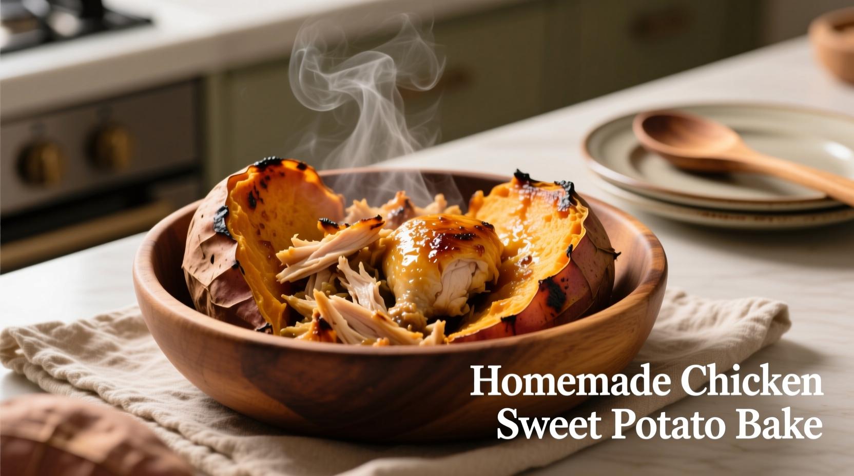 chicken sweet potato bake