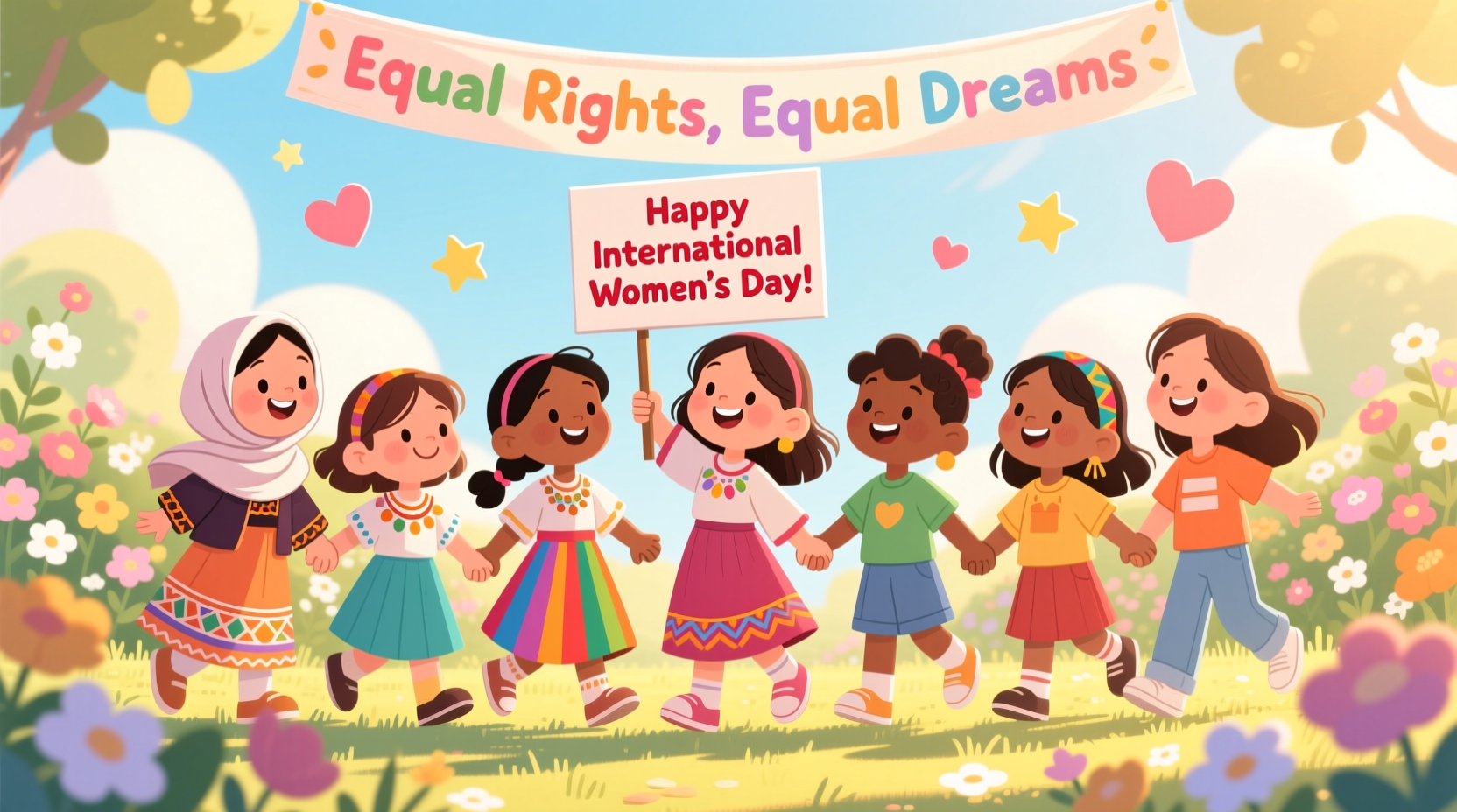 what is international womens day for kids