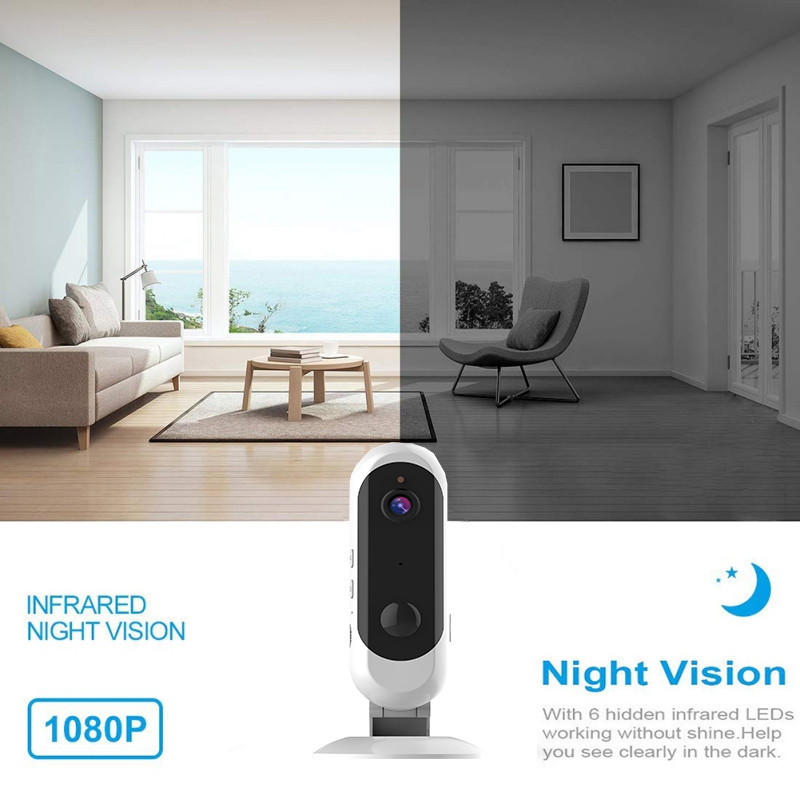 WiFi Home Security Camera 1080P WiFi Indoor Mini IP Camera For Pet Baby WiFi Home Wireless Camera Two Way Audio